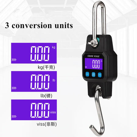 WH-C06B Bluetooth Crane Scale Heavy Duty &ndash; Bluetooth Enabled