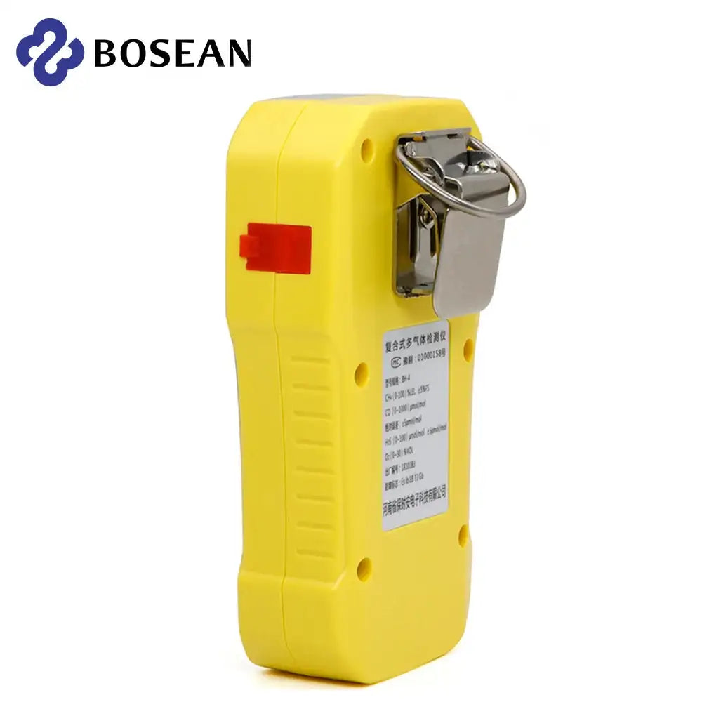 Bosean 4 In 1 Multi Gas Detector O2 H2S CO LEL Meter