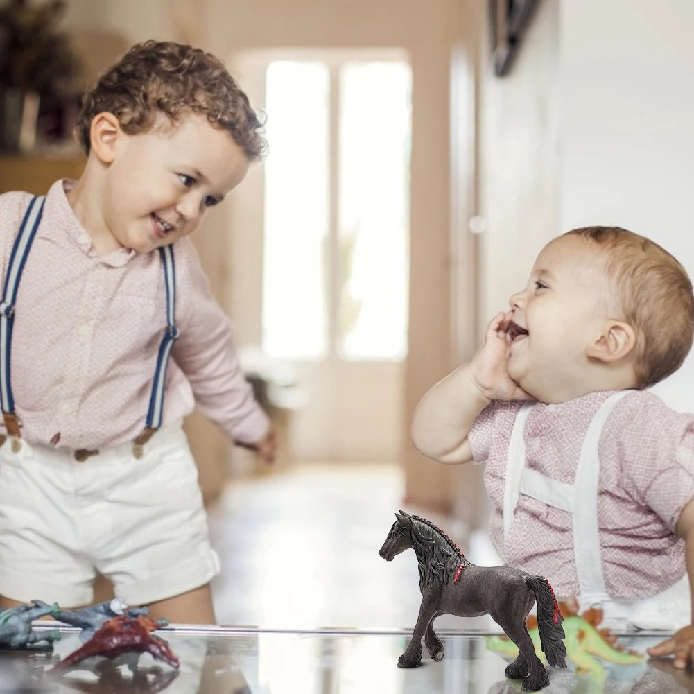 Donkey Figurine 3.7in &ndash; PVC Party Favors Cake Topper horse / CHINA