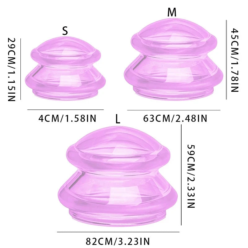 Anti Cellulite Vacuum Cupping Set - Ultra Comfort Massage