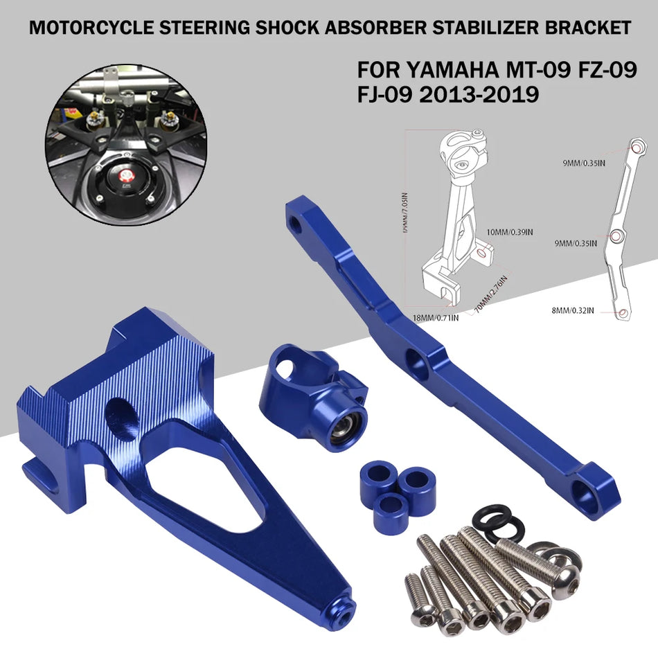 Yamaha MT-09 Stabilizer Stuurdemper Montagebeugel Kit voor 2013-2020, Motorfiets Accessoires