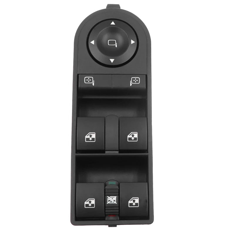 Vauxhall Opel Astra H Zafira B Front Left Power Window Switch, Made Of Plastic