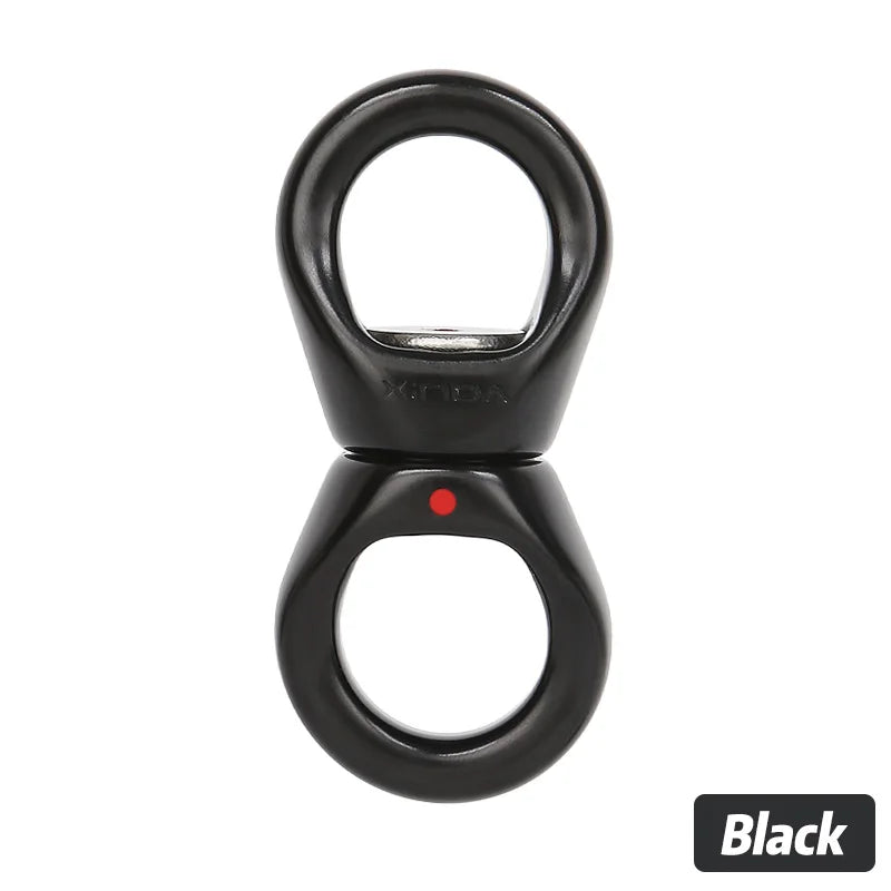 XINDA Universal Pulley Swivel 30kN Aluminum &ndash; Ultra Light black