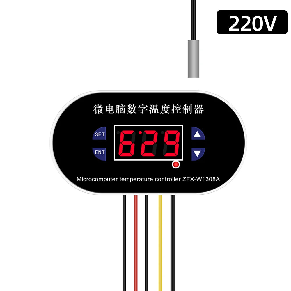 W1308 Digital Temperature Controller &ndash; Dual Voltage W1308A  220V