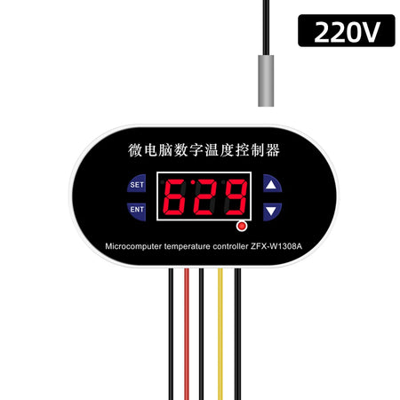 W1308 Digital Temperature Controller &ndash; Dual Voltage W1308A  220V