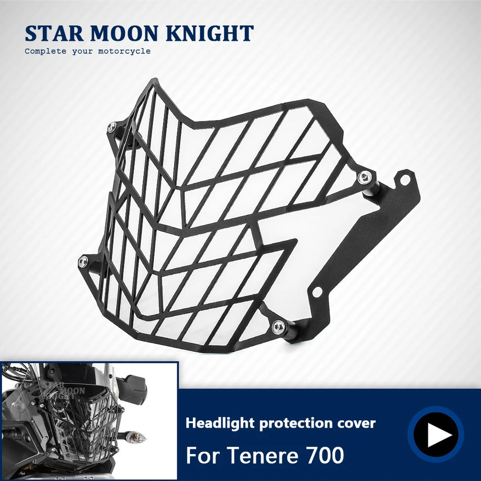 Yamaha Tenere 700 zaščita žarometa rešetka aluminijasta zaščitna prevleka za motocikel