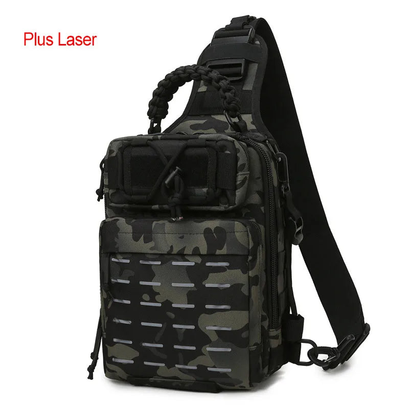 Tactical Camping Bag &ndash; Ultra Multi-Function Molle System Plus Black CP
