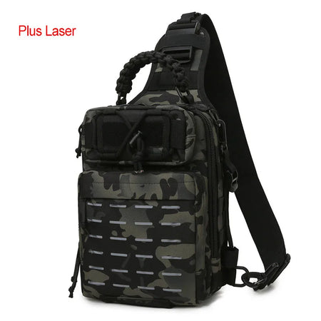 Tactical Camping Bag &ndash; Ultra Multi-Function Molle System Plus Black CP