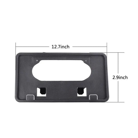 Fit For Ford F150 Front Bumper License Plate Holder Frame Mounting Bracket 09-14 by InterCyprus Trading Ltd