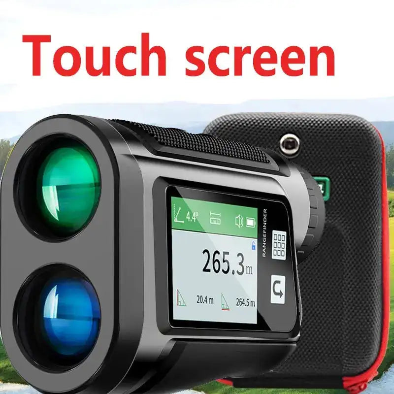 Touch Screen Golf Range Finder 600m Flag Lock KMC600
