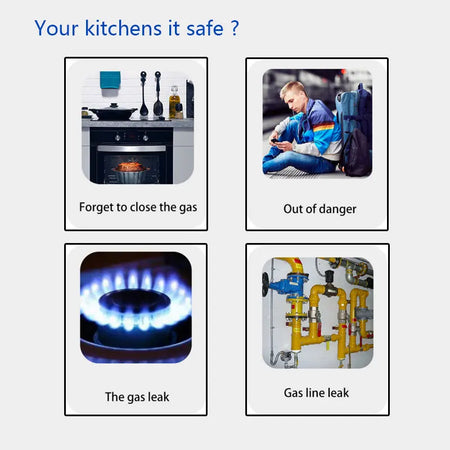 ZUIDID GS20 433MHz Gas Leak Detector &ndash; 80dB Alarm System