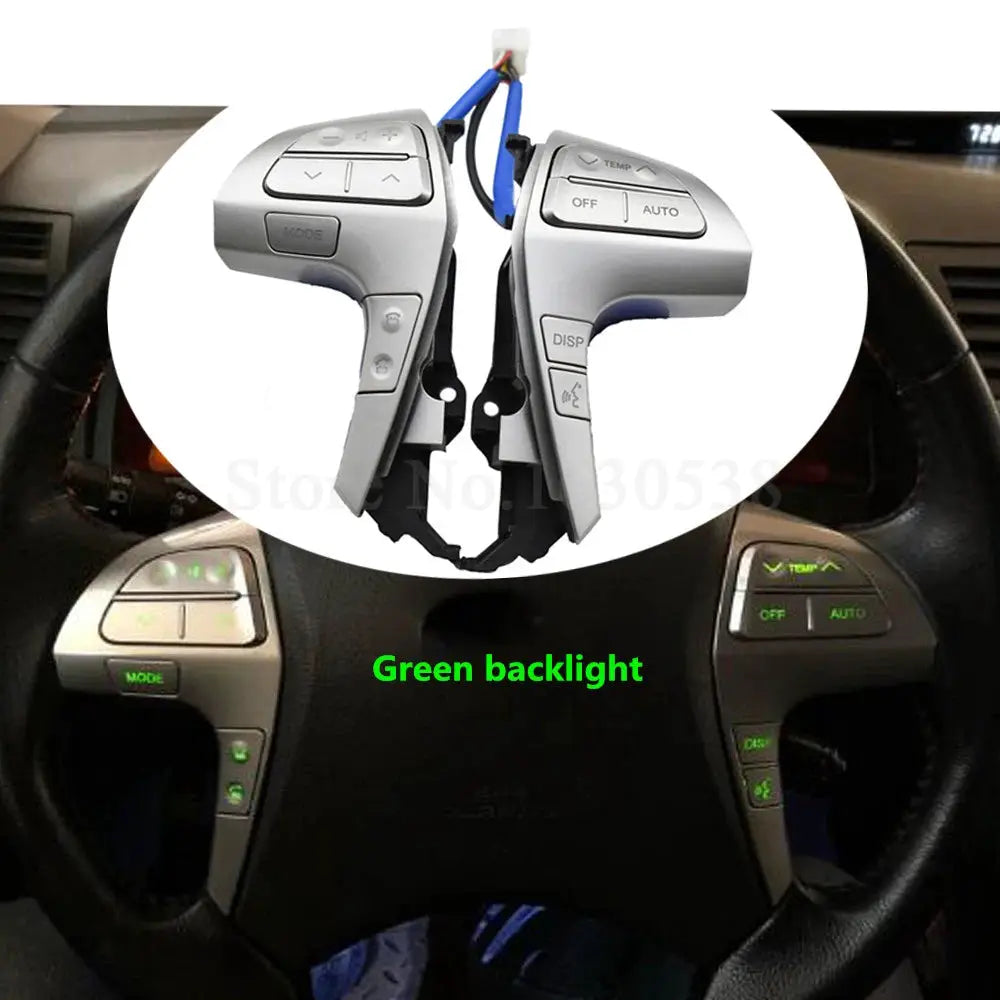 Auto Steering Wheel Audio Control Button Switch 84250-06180 84250-0E220 For TOYOTA HIGHLANDER ASU40,GSU45 2009-2015 by InterCyprus Trading Ltd