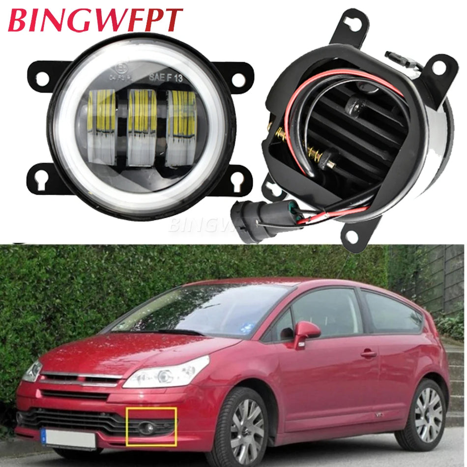 Luces antiniebla Angel Eye para Citroën C3, C4, C5, C6, C-Crosser, Xsara Picasso