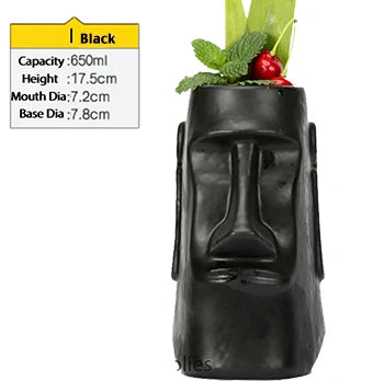 Hawaii Tiki Mugs Cocktail Cup - Eco Friendly Ceramic