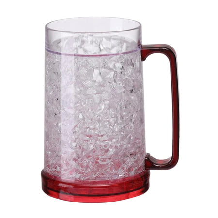 2025 New Freezer Ice Beer Mug &ndash; Double Wall Gel Frosty Default Title
