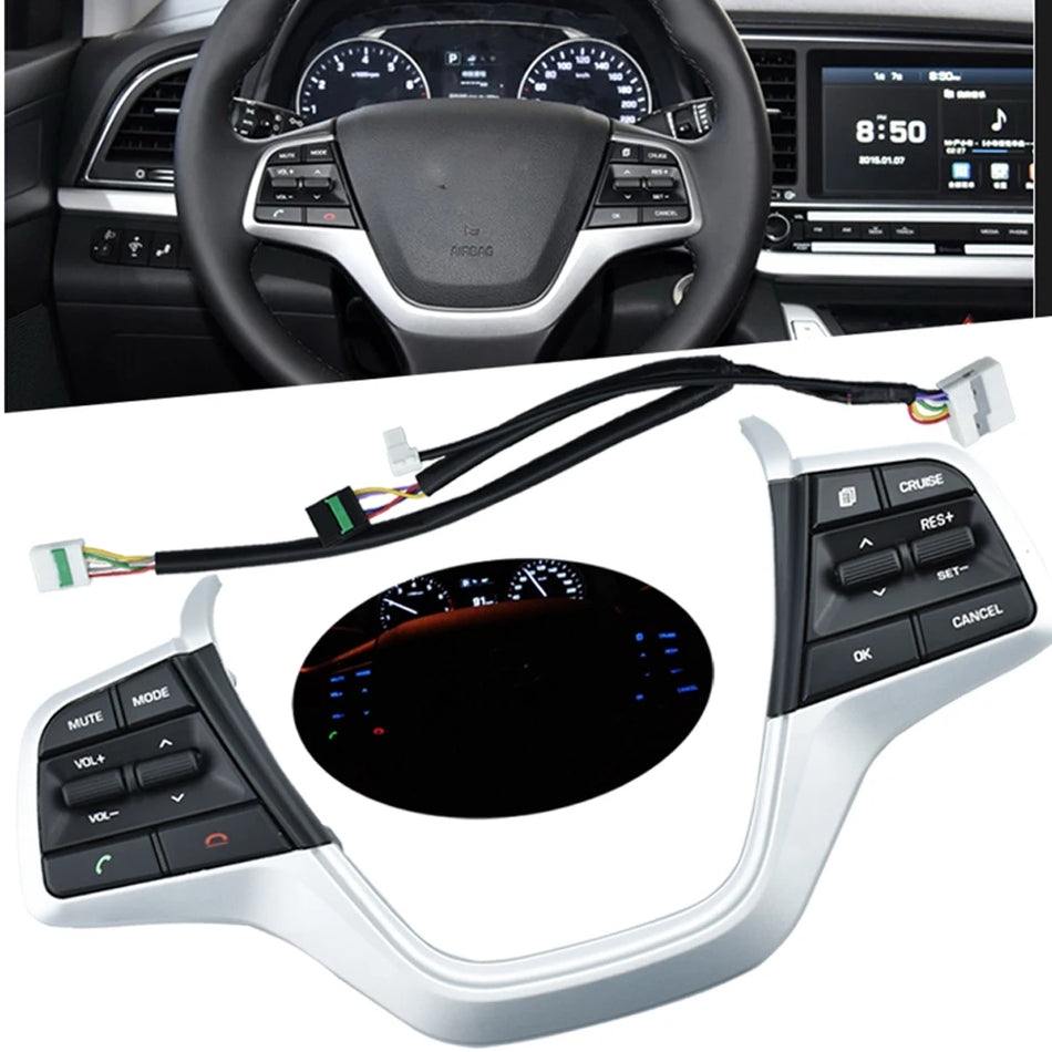 Steering Wheel Bluetooth Control Switch for Hyundai Elantra 1.6L (2016-2018)