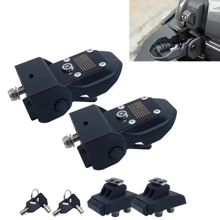 For Jeep Wrangler JL 2018-2019 Hood Lock Car Hood Lock Hood Modification Accessories by InterCyprus Trading Ltd