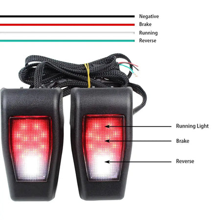 High Rear Brake Light Tailgate LED lights 3RD Brake Rear Lamp for Jeep Wrangler Jk 07-17 by InterCyprus Trading Ltd