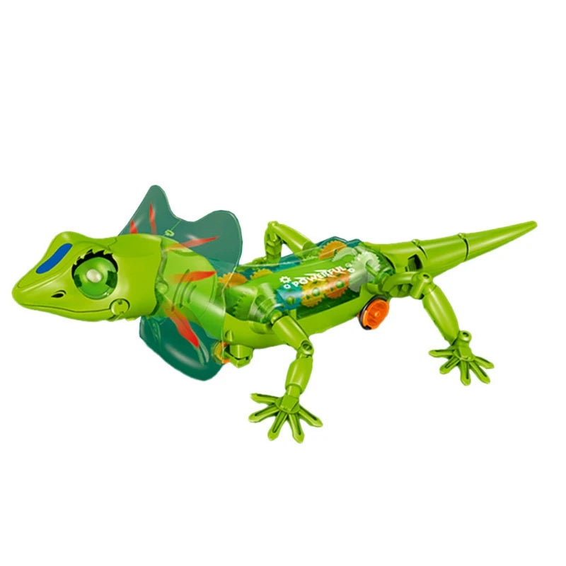 Electronic Pets Lizard Walking Toy &ndash; Realistic Walking Motion Green