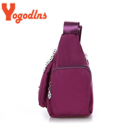 Yogodlns Waterproof Large Capacity Crossbody Bag for Women