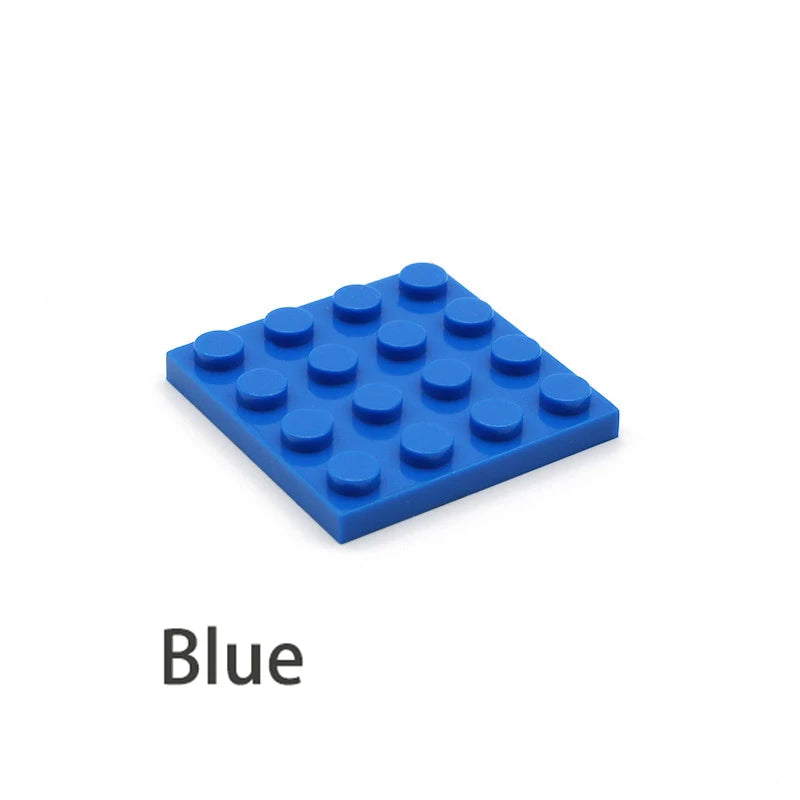 APAN SAPIOBricks 150pcs Thin 4x4 12 Colors - Educational Blue 150PCS