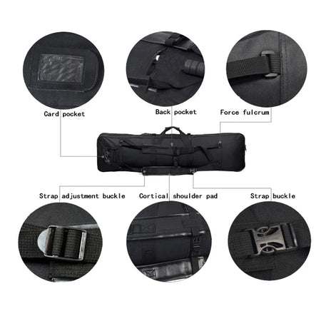 81cm 94cm 118cm Tactical Rifle Case &ndash; Nylon Gun Carry Case