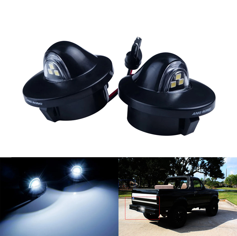 Zestaw świateł LED do tablic rejestracyjnych dla Forda F-150 F-250 F-350 F-450 F-550
