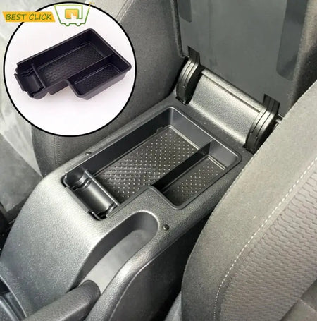 For Volkswagen VW Golf MK6 / Scirocco / Jetta MK5 Armrest Storage Box Center Console Organizer Glove Tray Phone Holder Case Bin by InterCyprus Trading Ltd