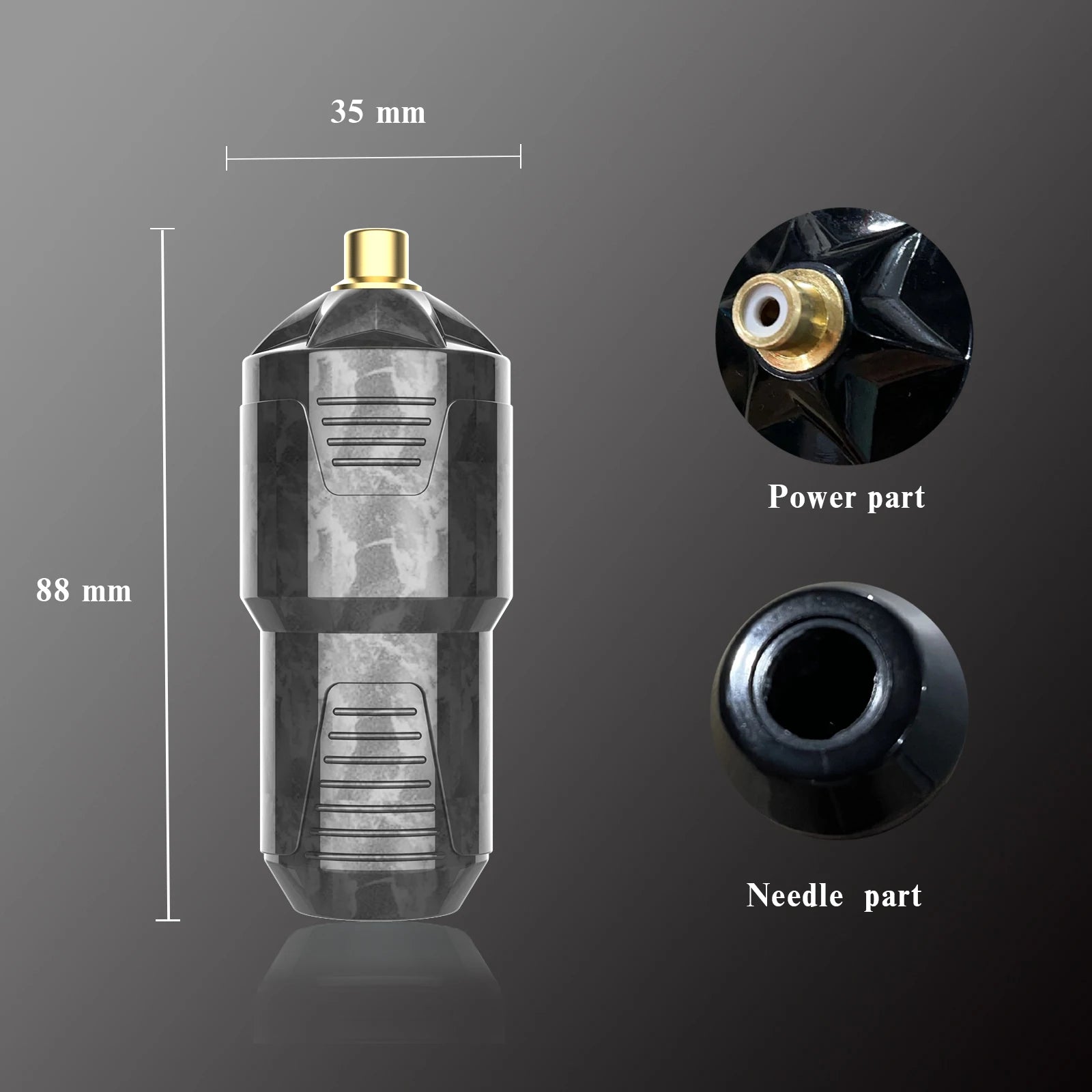 EZ Dager Cartridge Tattoo Machine Pen &ndash; Lightweight Plastic