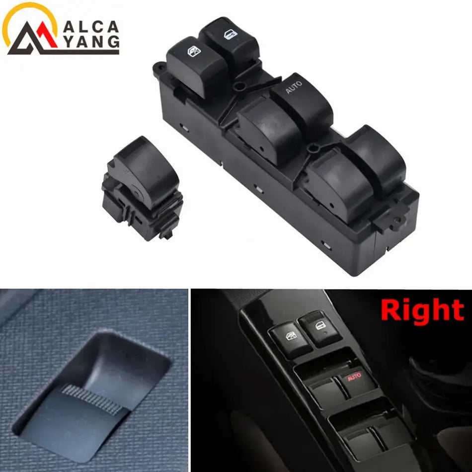 RH Driver Window Switch For Isuzu D-Max 2012-2019 8981922511 by InterCyprus Trading Ltd