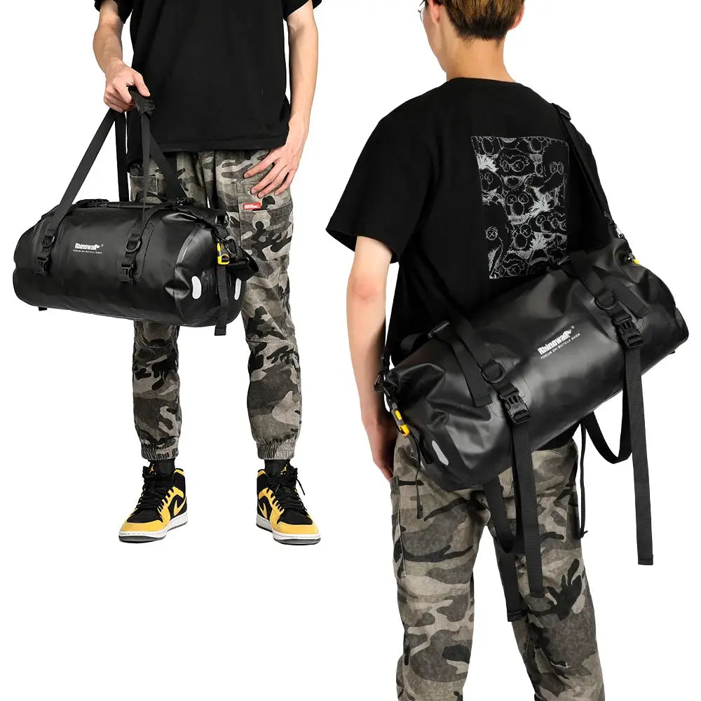 Rhinowalk Motorcycle Bag 20L Waterproof Motor Tail Bag Multi-Functional Durable Dry Rear Motocross Seat Bag Luggage Accessories by InterCyprus Trading Ltd