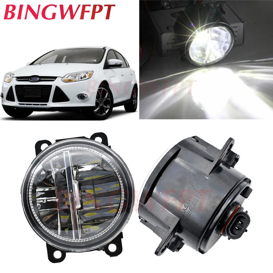 Luces de niebla LED para parachoques delantero de Ford Focus MK2 Hatchback
