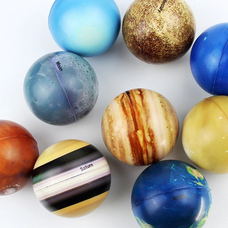Eight Planets Bouncy Ball &ndash; Educational Solar System Toy