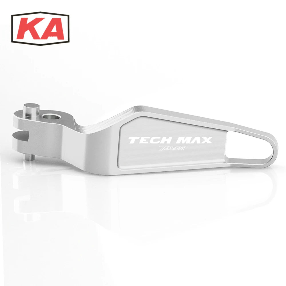 SPKZ CNC Hand Brake Parking Lever for Yamaha T-max 560 TMAX560 TECHMAX TECHMAX Silver