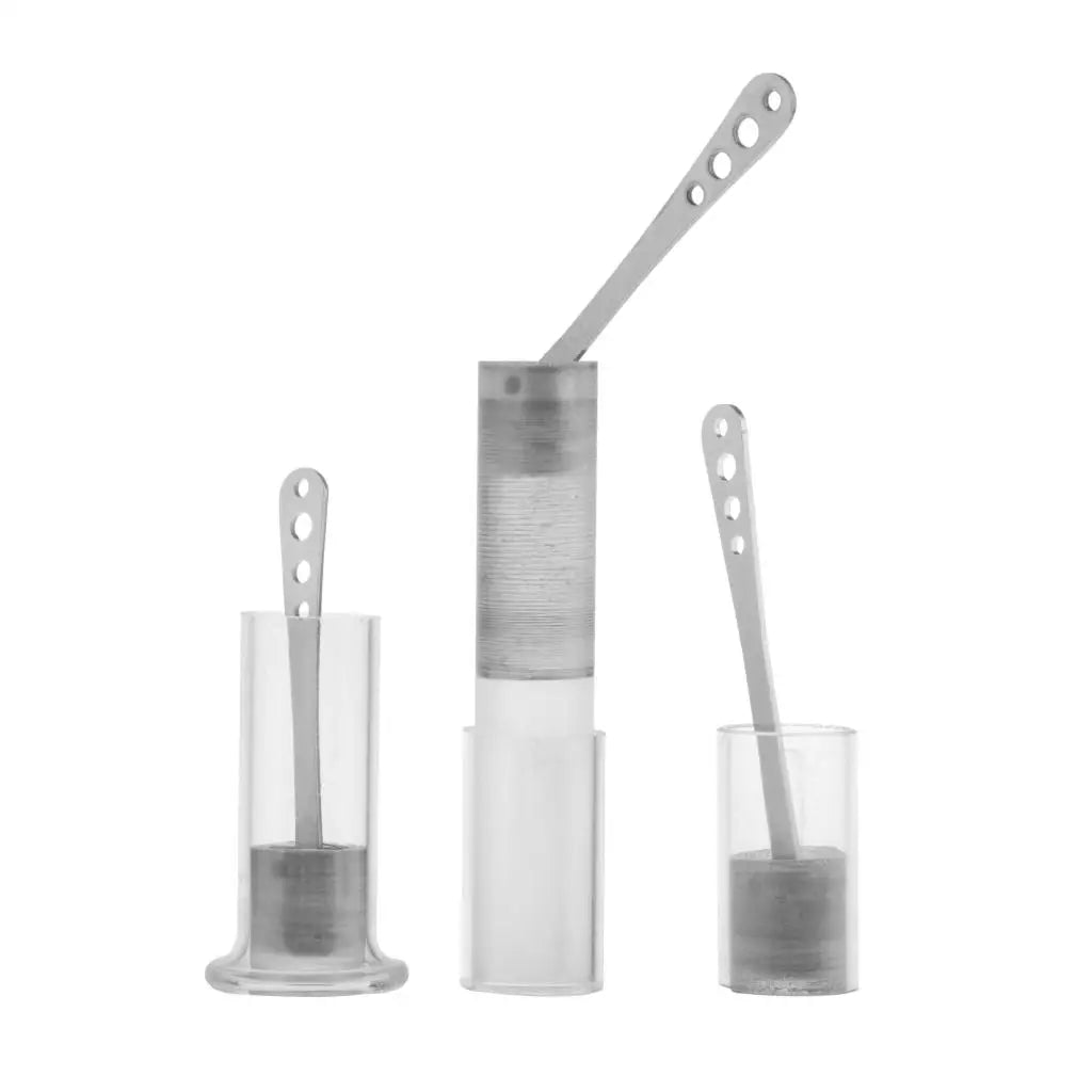 Metal &amp; Glass Cylinder Piston Set for Stirling Engine Parts - Ideal Educational Tool