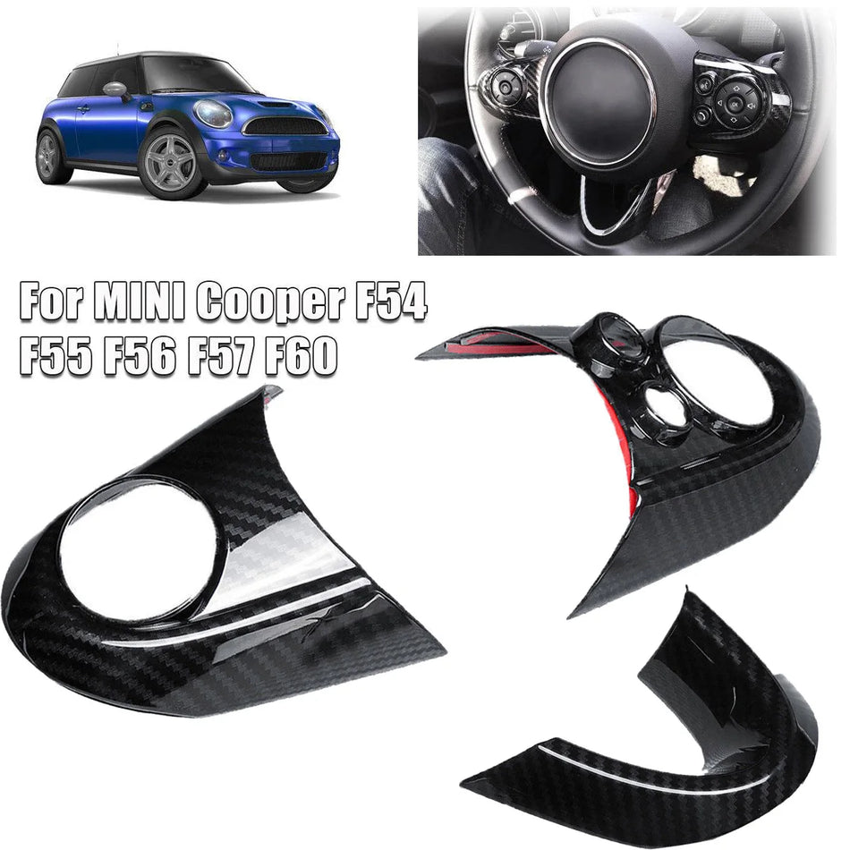 Coprivolante in Fibra di Carbonio per MINI Cooper Set da 3 Pezzi