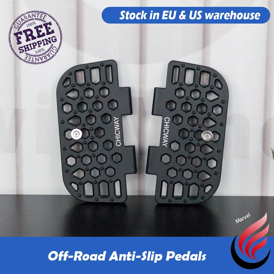 Inmotion V11 Elektrinis Vienratis Off-Road Pedalai, Non-Slip Aluminum