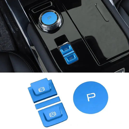Vtear Inner Button Trim Cover Stainless Steel Decorative Protection Stickers Car-Styling Interior Accessories For Haval H6 2021 by InterCyprus Trading Ltd