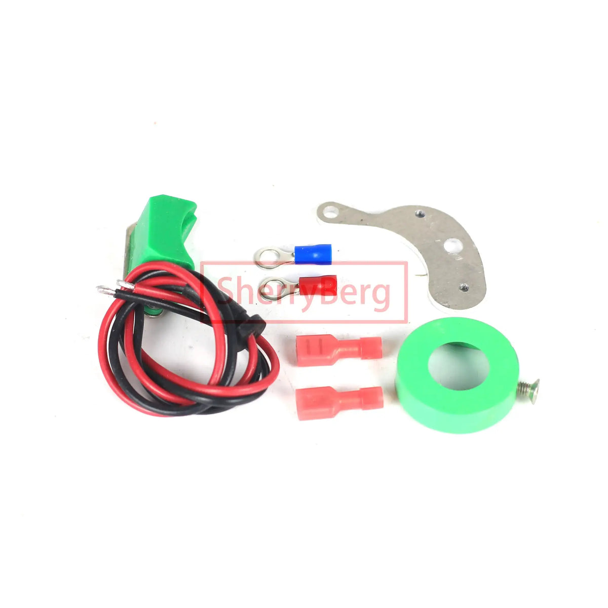 SherryBerg Distributor Electronic IGNITION Ignitor Conversion Kit 8 Cylinders for Bedford CF 1800 1969 1970 1971-1982 All Years by InterCyprus Trading Ltd