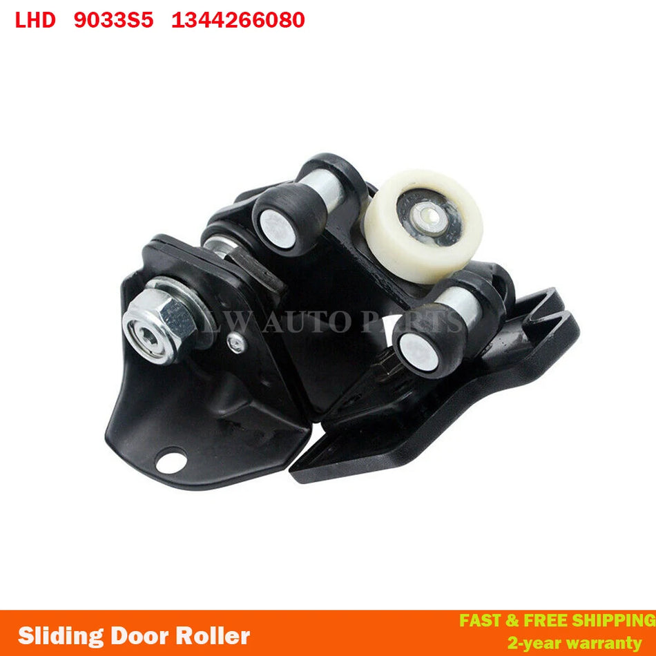 Rodillo guía de ventana deslizante con varilla de gancho para Peugeot Citroën Fiat Ducato Boxer Jumper 2006-2012