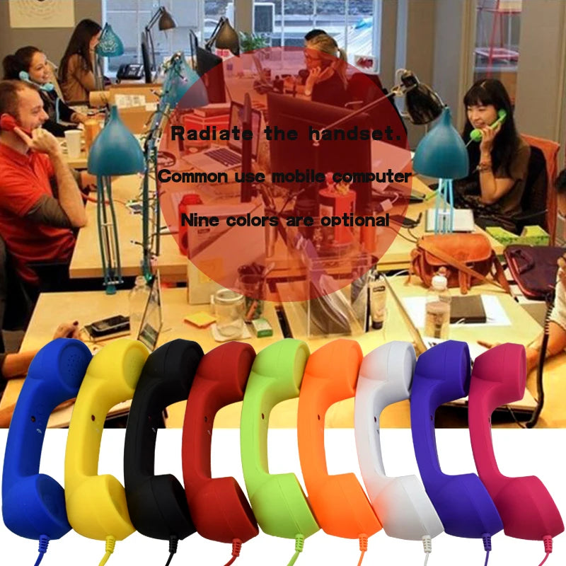 Wireless Retro Bluetooth Phone Handset - Stylish and Functional