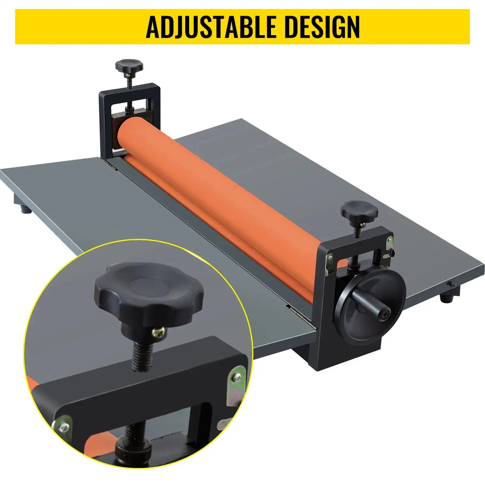 Manual Cold Roll Laminator 25.6x1 A3 A4 Documents