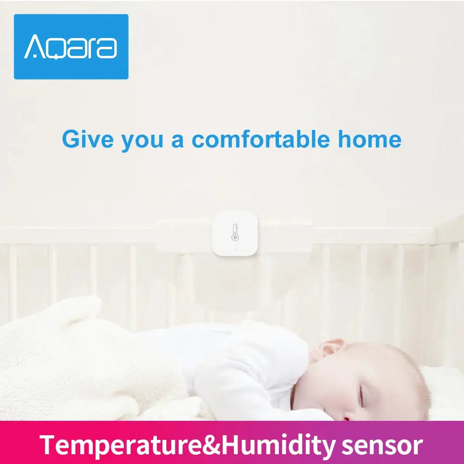 Wireless Temperature Humidity Sensor With Magnetic Mount For Smart Homes by InterCyprus Trading Ltd