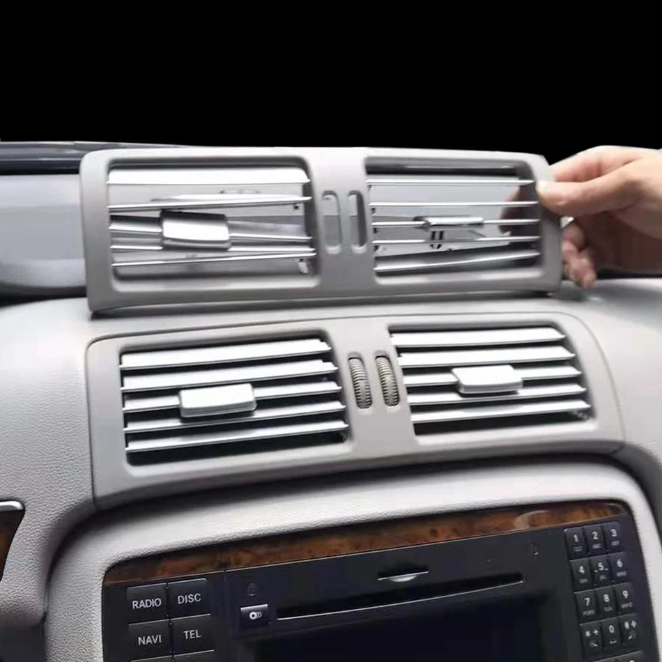 Vent Outlet Chromed Grille Cover for Mercedes-Benz W251 R300 R320 R350 R400 R500