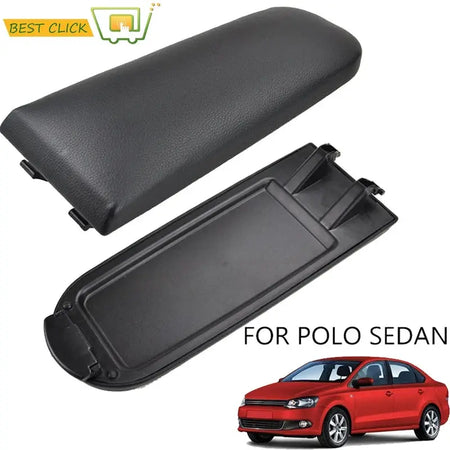 Car Armrest Latch Lid Center Console Cover Cap For Volkswagen VW Polo Sedan 2010 2011 2012 2013 2014 2015 2016 2017 2018 by InterCyprus Trading Ltd