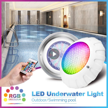 IP68 38W Underwater Pool Light &ndash; Color Changing RGB Lamp