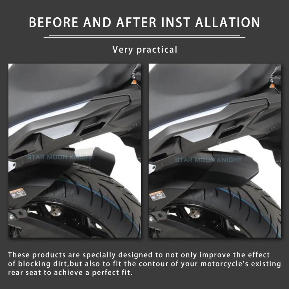 Kawasaki Versys 1000 bageste skærm mudderklap forlængelse, hugger forlængelse til 2012 til 2018