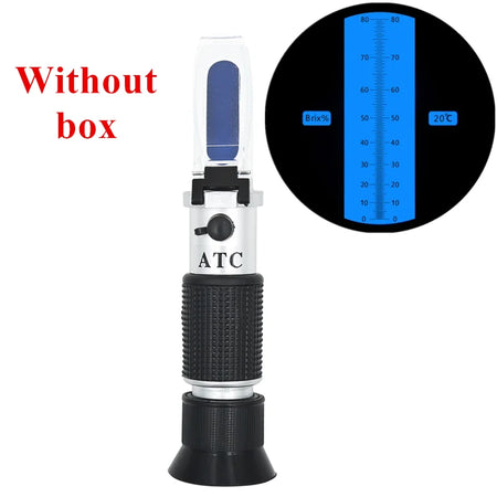 Handheld Honey Refractometer &ndash; Accurate Brix Measurement Up to 80% Without box