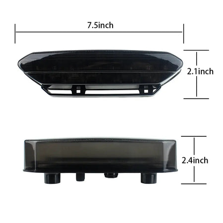 LED Tail Light for Yamaha 2006 - 2009 YFZ450 06-09 YFZ 450 5TG-84710-21-00 LED Rear Lamp by InterCyprus Trading Ltd