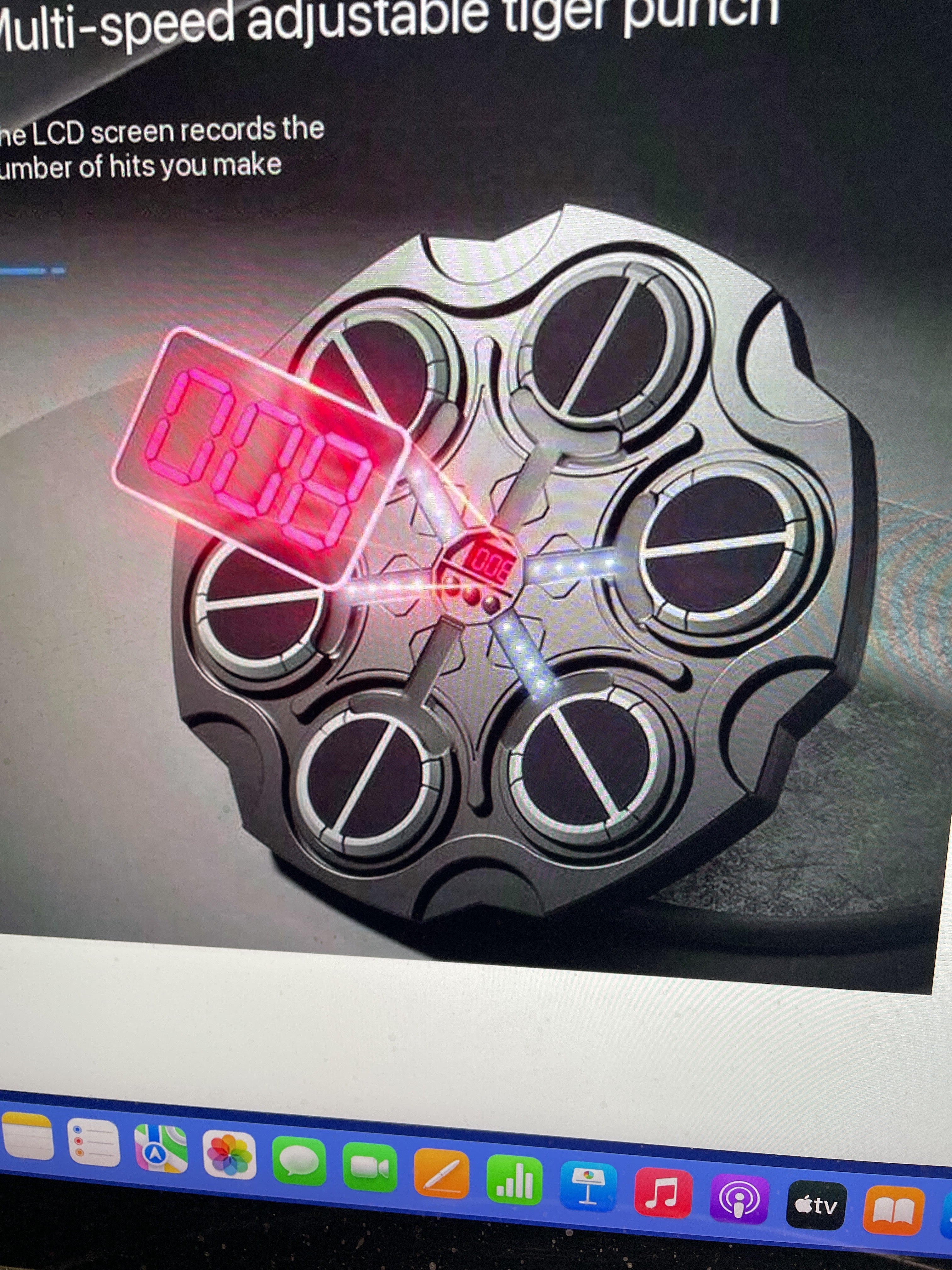 Boxing music pad plus gloves